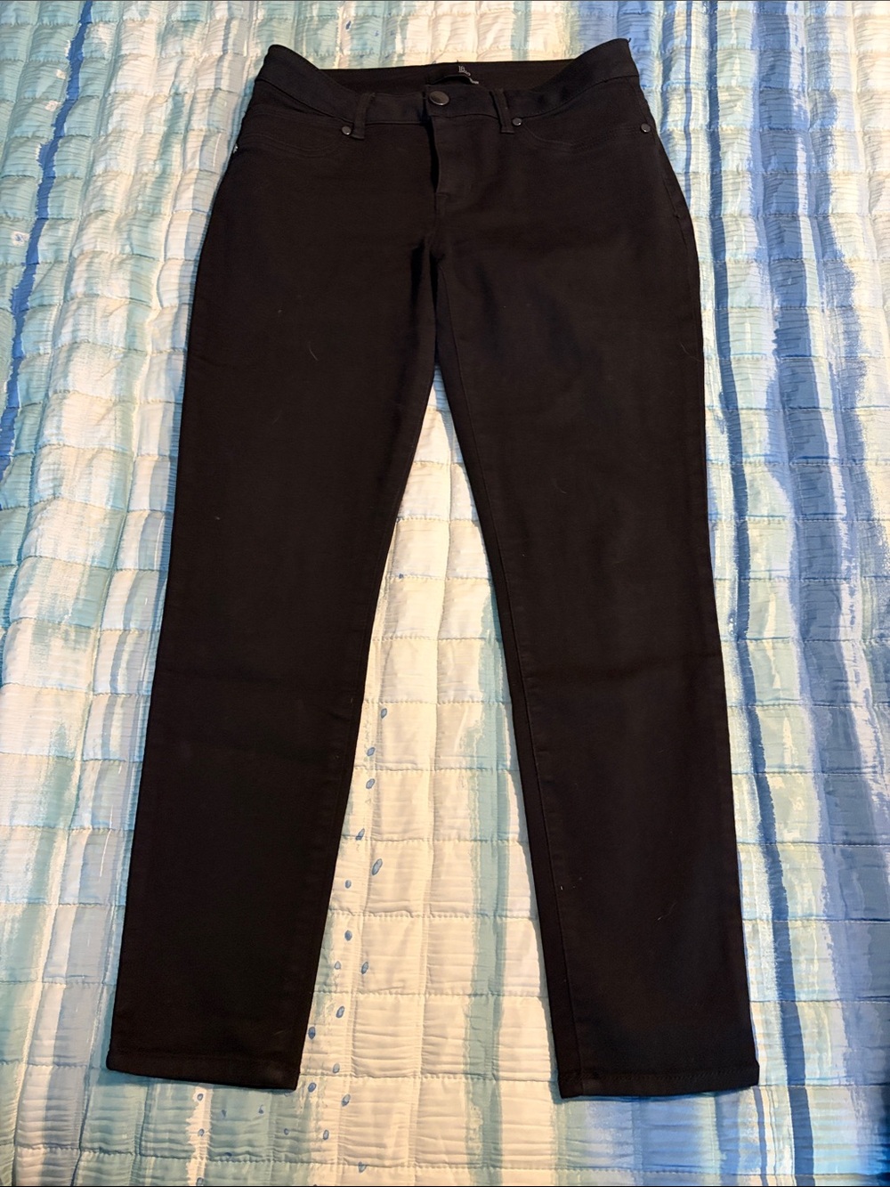 1822 Denim Black Stretch Skinny Jegging Jeans Size 10 Super Soft